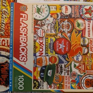 Flying A Gasoline Retro Puzzle